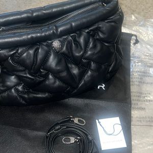 Kensington soft leather clutch